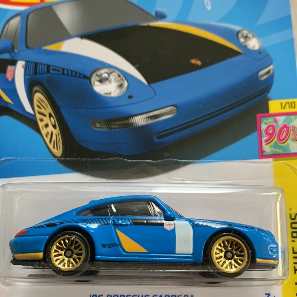 Hot Wheels 1996 Porsche Carrera HW 90s Car HotWheels 2024 New Magnus Walker Card